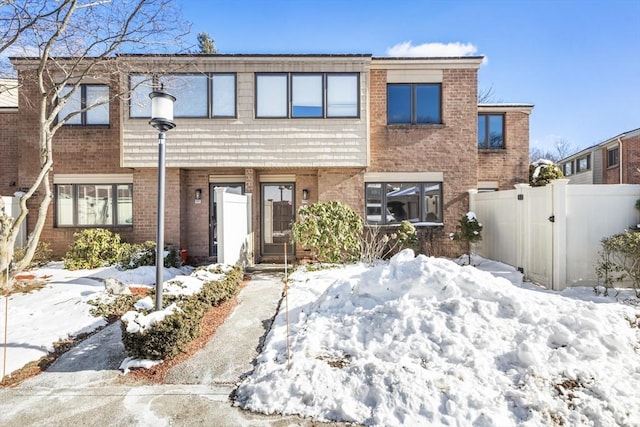 view of townhome / multi-family property