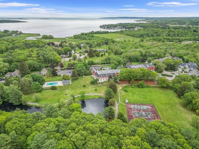 44 Bay Farm Rd Unit 44, Duxbury, MA 02332 - drone / aerial view of a large body of water