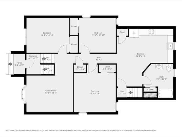 24 Roosevelt St, Taunton, MA 02780 - home floor plan