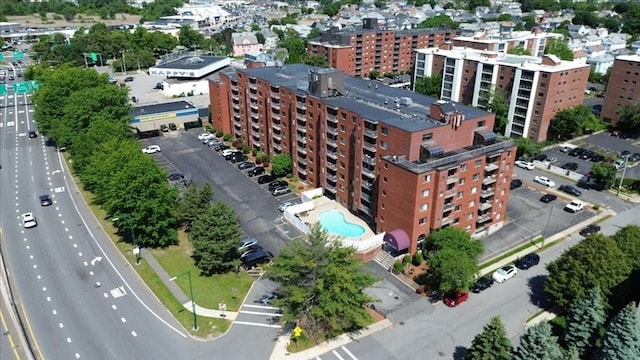 30 Revere Beach Pkwy Unit 207, Medford, MA 02155 - bird's eye view of a pool