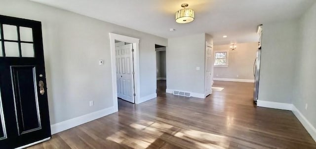 60 Grove St, Barnstable, MA 02601 - foyer entrance featuring baseboards and wood finished floors