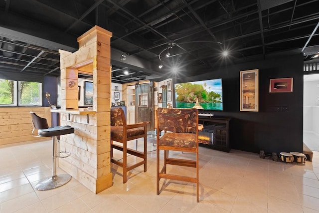 75 Narrows Rd, Freetown, MA 02702 - home theater featuring tile patterned flooring