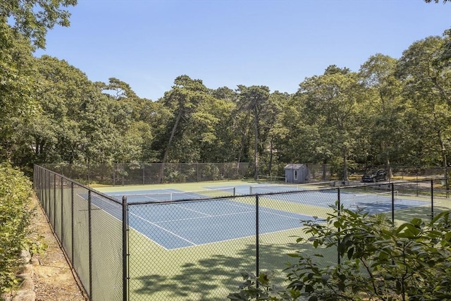 16 Majors Cove Ln, Edgartown, MA 02539 - view of tennis court