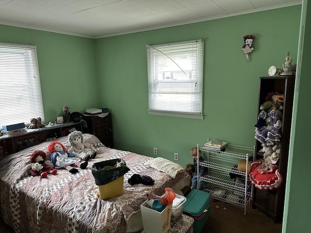 24 Arnold St, Ludlow, MA 01056 - bedroom featuring multiple windows and ornamental molding