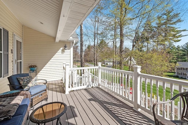 view of deck