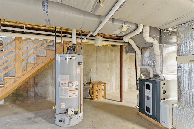 utilities featuring water heater