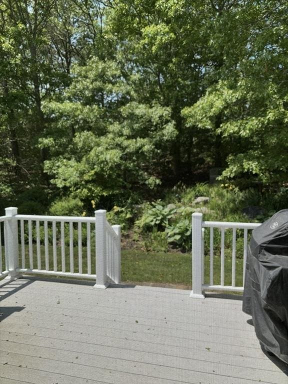 10 Mayfair Ct Unit 10, Mashpee, MA 02649 - view of wooden deck