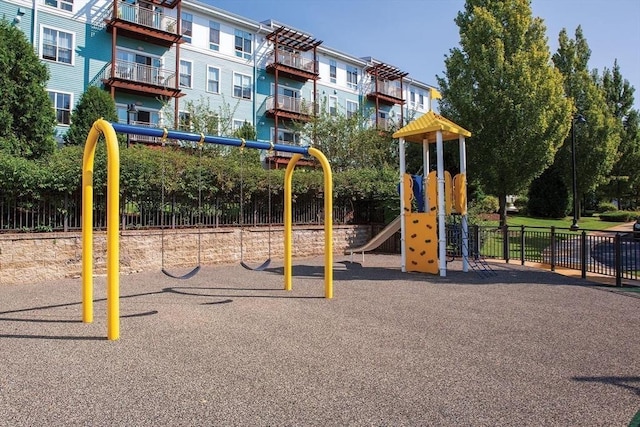 view of community play area