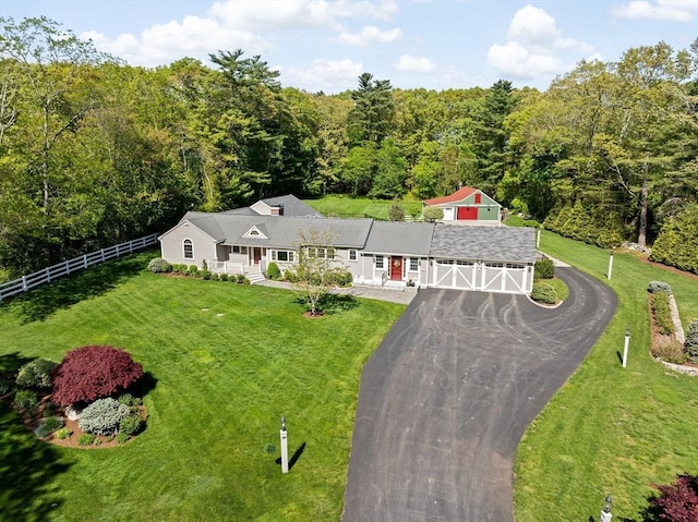 16 W Wind Acres, Norwell, MA 02061 - aerial view of property and surrounding area featuring a heavily wooded area