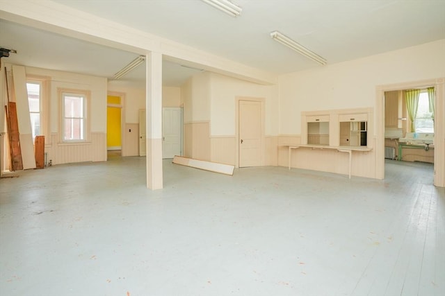 view of unfurnished living room