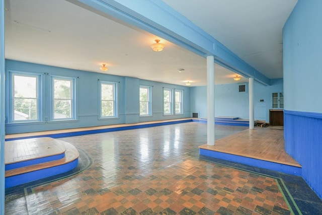 exercise room featuring a wealth of natural light