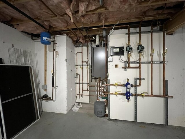 view of utility room