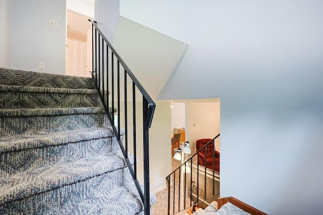 330 Thurston St Unit 330, Wrentham, MA 02093 - staircase with carpet floors
