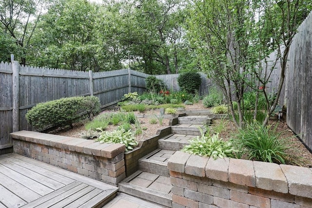 330 Thurston St Unit 330, Wrentham, MA 02093 - fenced backyard featuring a deck