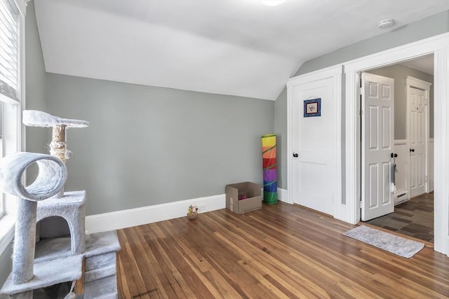 6-8 Maurice Ave, Lawrence, MA 01841 - additional living space with lofted ceiling and wood finished floors