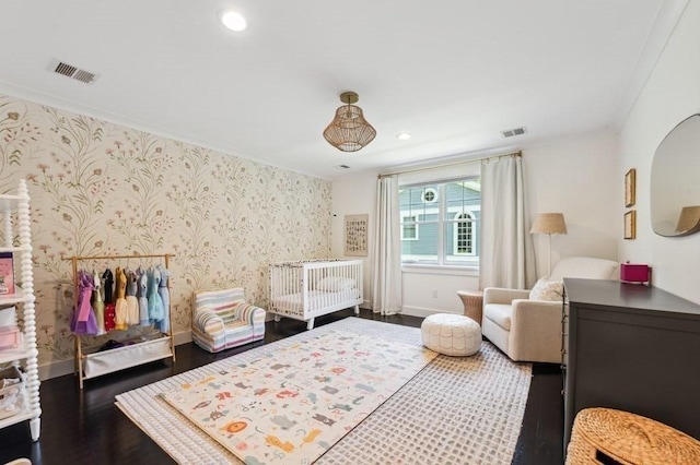 40 Carver Rd, Wellesley, MA 02481 - bedroom featuring wood finished floors, recessed lighting, and ornamental molding