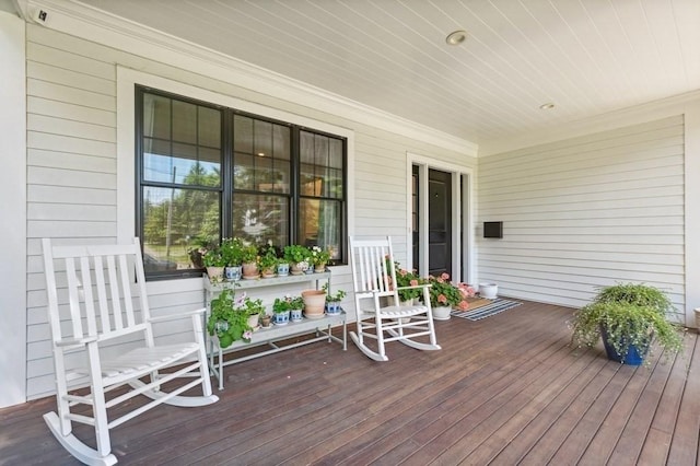 40 Carver Rd, Wellesley, MA 02481 - view of wooden porch