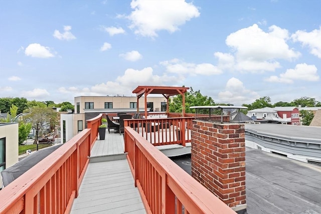 1 King St Unit 3, Boston, MA 02122 - view of wooden deck