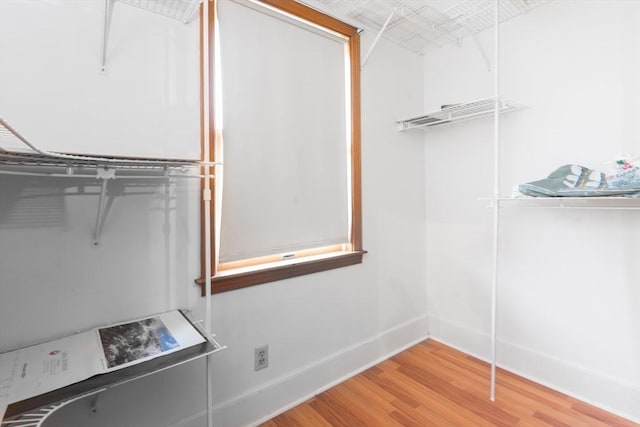 98 Safford St, Quincy, MA 02171 - spacious closet with wood finished floors