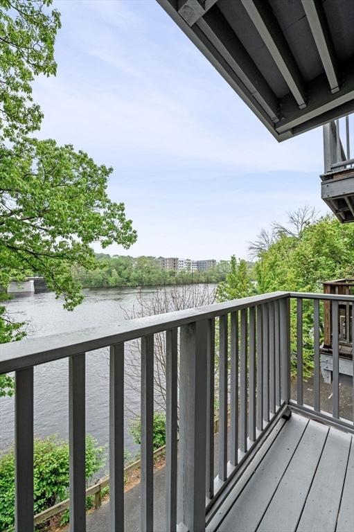 72 River St Unit 5, Haverhill, MA 01832 - balcony with a water view