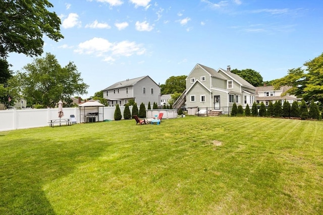 53 Avon St, Taunton, MA 02780 - view of yard