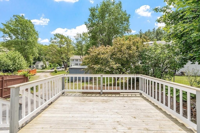 128 Arthur Ave, Athol, MA 01331 - view of wooden deck