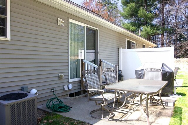 51 Pinecrest Dr Unit 51, Chicopee, MA 01020 - view of patio with central air condition unit