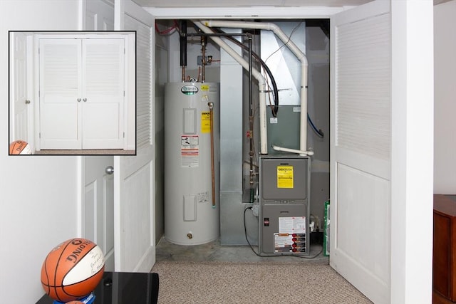 51 Pinecrest Dr Unit 51, Chicopee, MA 01020 - utilities featuring electric water heater and heating unit