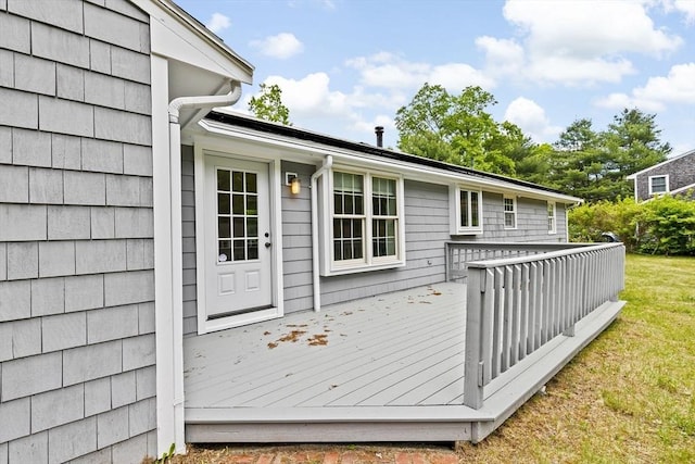 258 Plympton Rd, Plymouth, MA 02360 - view of deck