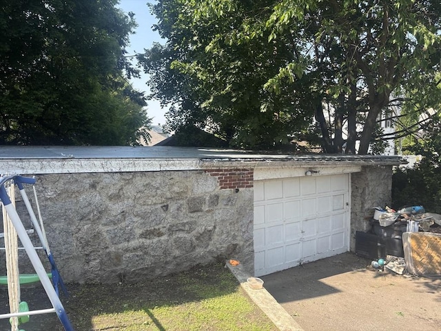 55 Canton St, Fitchburg, MA 01420 - view of detached garage
