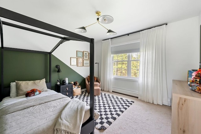 86 Pioneer Trl, Plymouth, MA 02360 - bedroom with baseboard heating and carpet