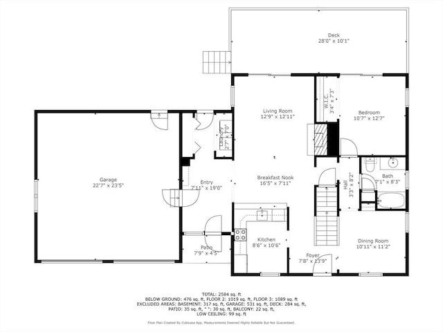 view of layout