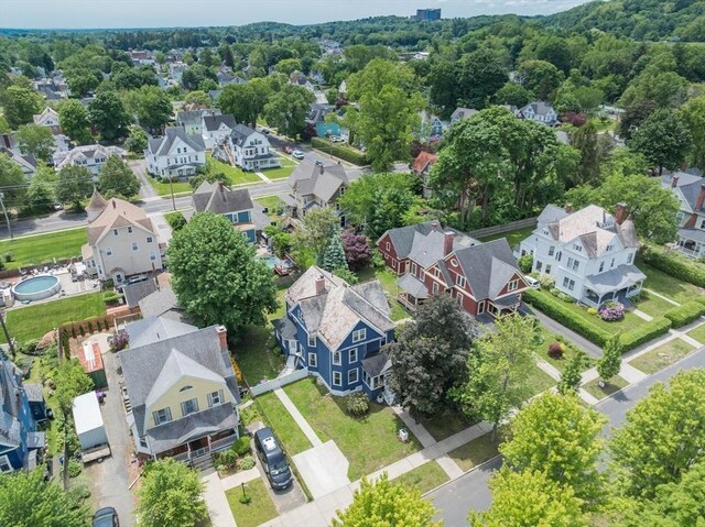 61 Fairfield Ave, Holyoke, MA 01040 - aerial view of residential area