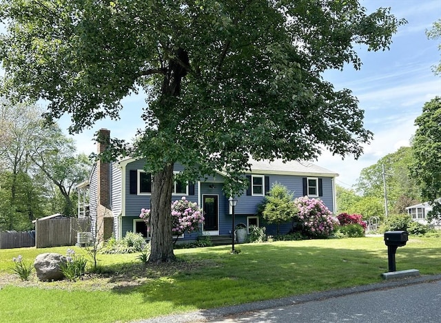 4 Charles River Rd, Medway, MA 02053 - view of front of house with a chimney