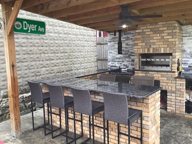 11 Dyer, Everett, MA 02149 - view of patio / terrace with an outdoor kitchen