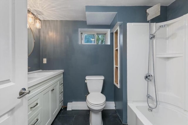 150 Gore Rd, Revere, MA 02151 - full bath with vanity, tile patterned floors, and washtub / shower combination