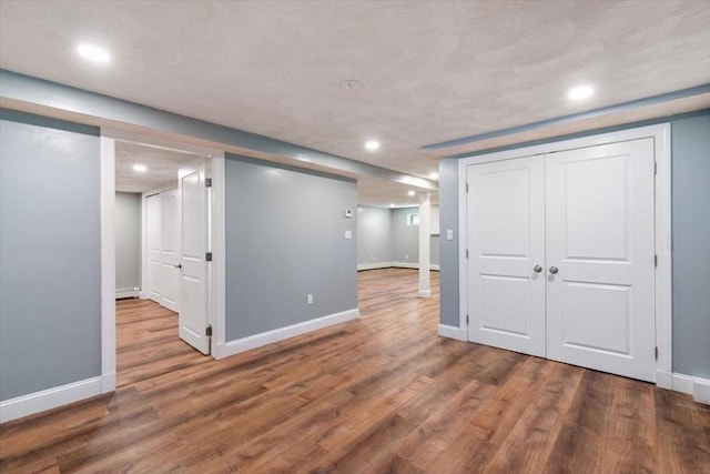 150 Gore Rd, Revere, MA 02151 - finished below grade area with wood finished floors and recessed lighting