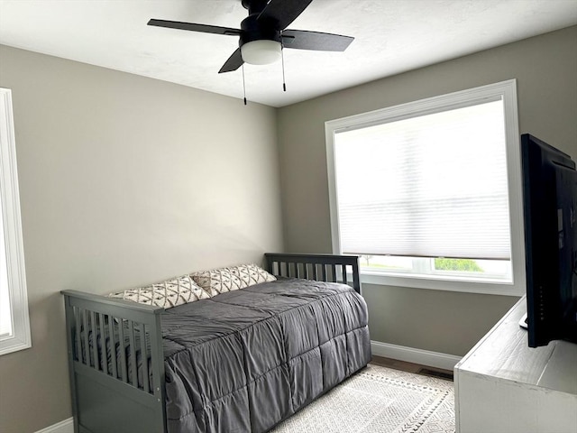 10 Soucy Dr Unit 10, Rutland, MA 01543 - bedroom with baseboards and a ceiling fan