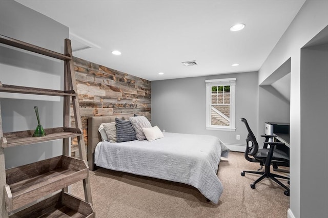 46 Baldpate Rd, Boxford, MA 01921 - carpeted bedroom featuring recessed lighting and an office area