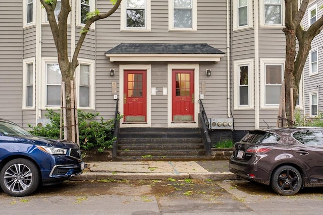 309 Elm St Unit 3, Cambridge, MA 02139 - view of front facade with a shingled roof