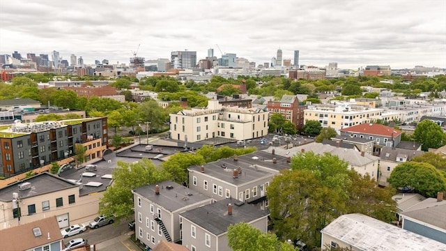 309 Elm St Unit 3, Cambridge, MA 02139 - drone / aerial view of city skyline