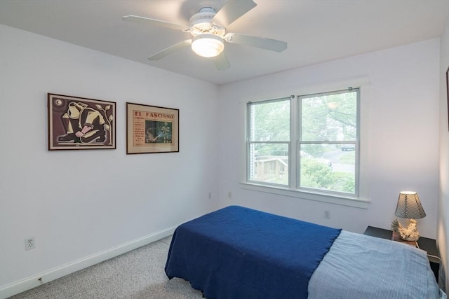 48 Northern Ave Unit 48, Northampton, MA 01060 - bedroom with baseboards, carpet flooring, multiple windows, and a ceiling fan