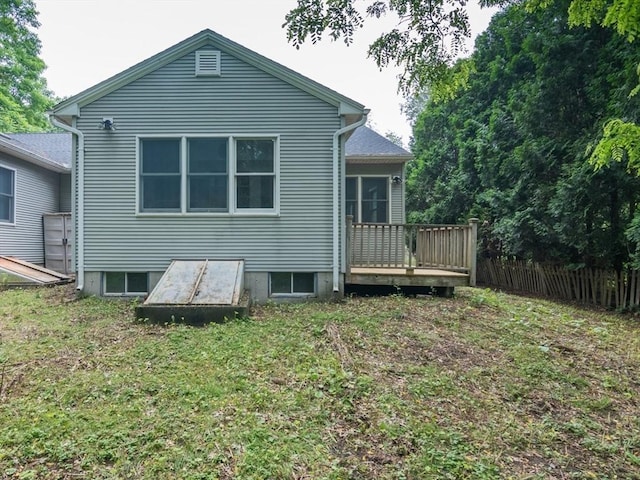 48 Northern Ave Unit 48, Northampton, MA 01060 - rear view of house with a deck