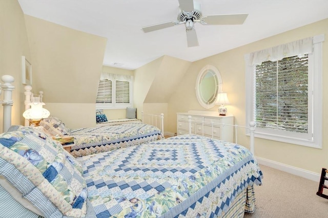 8 Barn Ln, Gloucester, MA 01930 - carpeted bedroom with baseboards and ceiling fan
