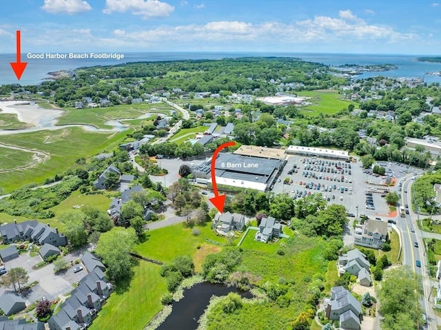 8 Barn Ln, Gloucester, MA 01930 - view of property location with a large body of water