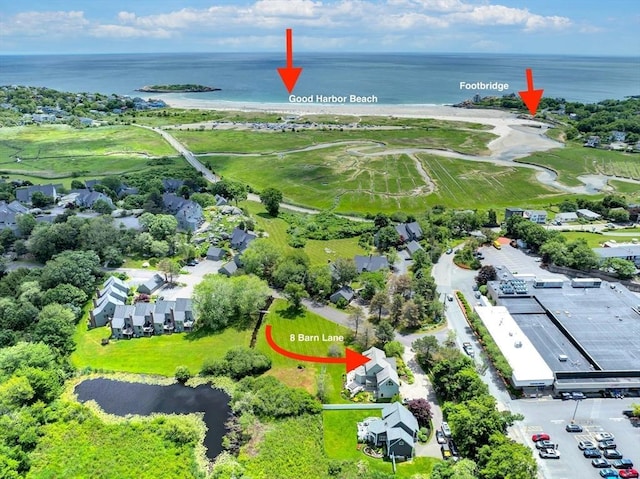 8 Barn Ln, Gloucester, MA 01930 - bird's eye view of a nearby body of water