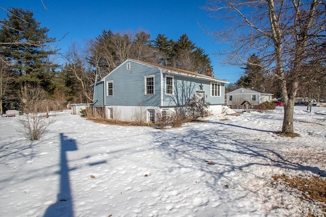 view of manufactured / mobile home