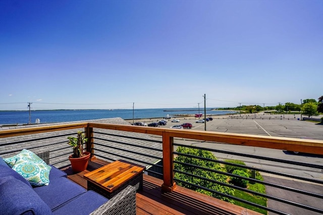 21 Hudson St, New Bedford, MA 02744 - balcony with a water view