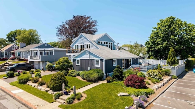 21 Hudson St, New Bedford, MA 02744 - view of front of home featuring an attached garage