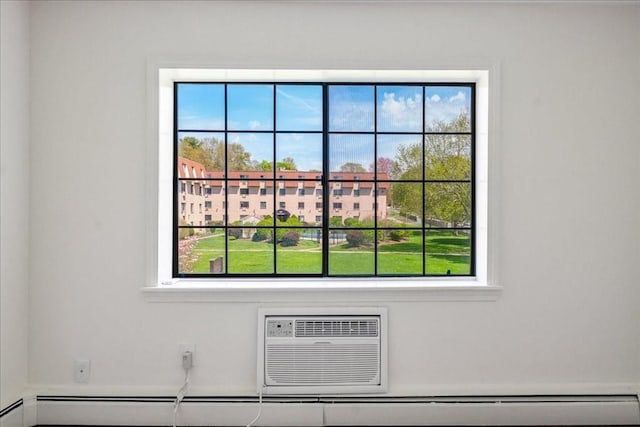 details with a wall mounted AC